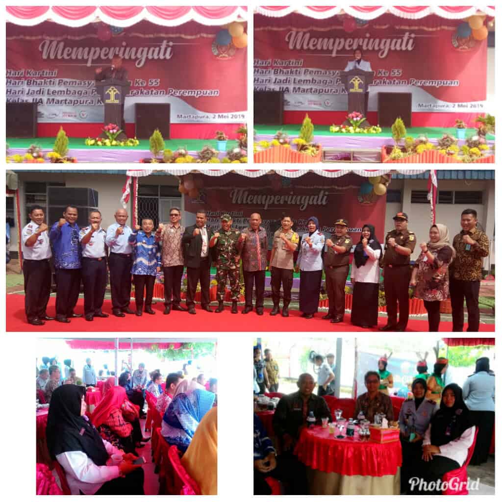 Menghadiri undangan dalam rangka Hari Bhakti Permasyarakatan ke 55 dan Hari Jadi Lembaga Permasyarakatan Perempuan Kelas II A Martapura ke 2 Tahun 2019. Menghadiri undangan dalam rangka Hari Bhakti Permasyarakatan ke 55 dan Hari Jadi Lembaga Permasyarakatan Perempuan Kelas II A Martapura ke 2 Tahun 2019.