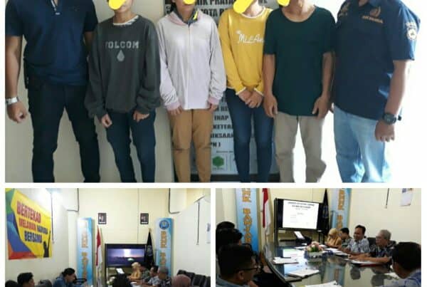 Melaksanakan kegiatan Asesmen Terpadu (TAT) kepada 4 tersangka tangkapan Sat Resnarkoba Polres Banjarbaru