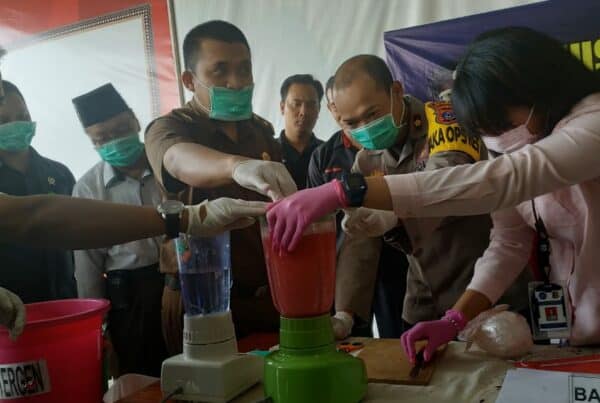 Pelaksanaan Pemusnahaan Barang Bukti Narkoba Pelaksanaan Pemusnahaan Barang Bukti Narkoba
