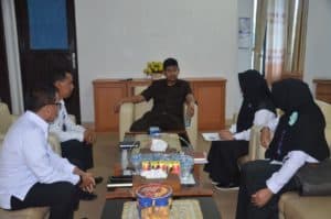 Silaturahmi / kunjungan ke kantor DPRD Kota Banjarbaru
