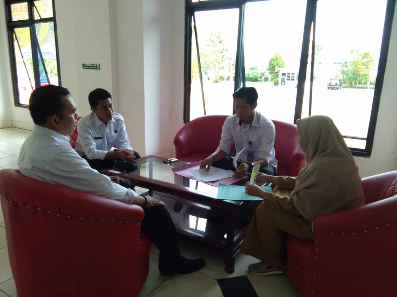 Seksi Pembernatasan BNN Kota Banjarbaru melakukan ordinasi dengan RSJ Sambang lihum Seksi Pembernatasan BNN Kota Banjarbaru melakukan ordinasi dengan RSJ Sambang lihum