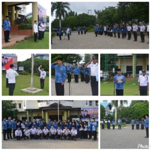 Pelaksanaan Upacara Bendera Hari Kesadaran Nasional