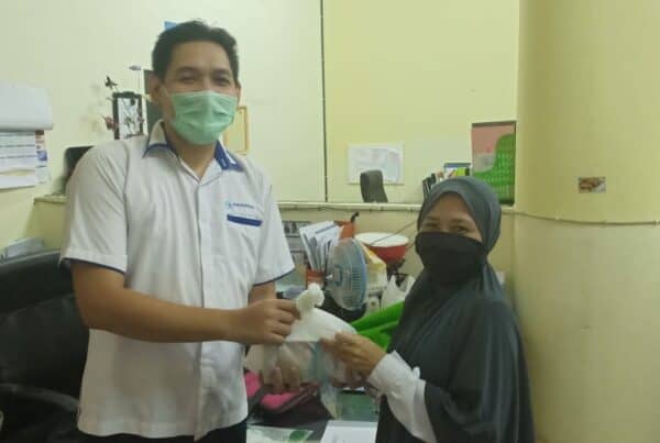 Kegiatan satgas Pencegahan & Penanggulangan Covid-19 di Lingkungan BNNK Banjarbaru Kalimantan Selatan Bidang Pengamanan Kantor