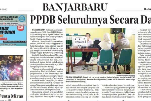 Kegiatan Diseminasi Informasi P4GN melalui Pemanfaatan Media Cetak