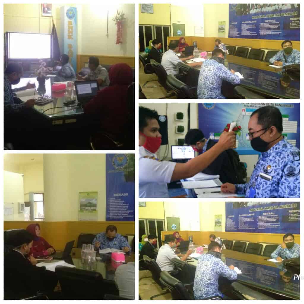 Pelaksanaan kegiatan Sosialisasi Inpres No 02 Tahun 2020 hari ke enam tentang RAN P4GN bagi PIC di SKPD Pemko Banjarbaru Pelaksanaan kegiatan Sosialisasi Inpres No 02 Tahun 2020 hari ke enam tentang RAN P4GN bagi PIC di SKPD Pemko Banjarbaru
