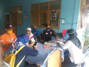 Pelaksanaan kegiatan koordinasi persiapan Rapat Tim RBM di Kel. Sungai Tiung
