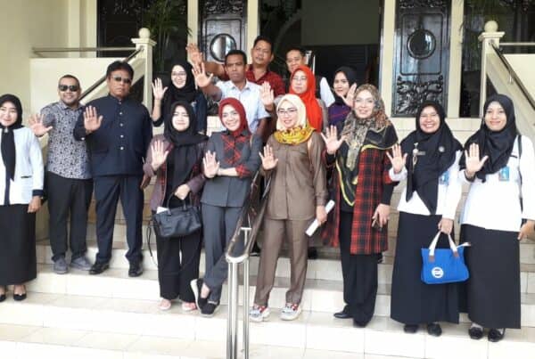Menghadiri undangan dari Ketua DPRD Kota Banjarbaru