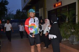 Menerima kunjungan dari Kepala BNNP Kalimantan Selatan.
