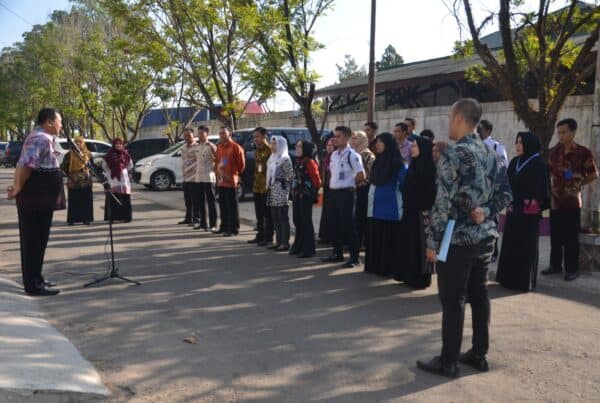Pelaksanaan Apel Pagi