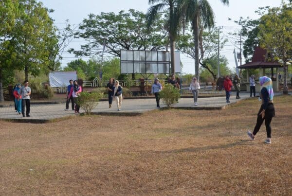 Pembinaan jasmani pegawai BNNK Banjarbaru