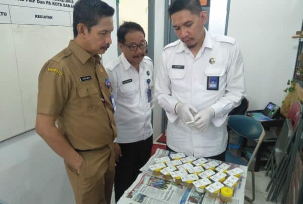 DISDALDUK KB PMP dan PA Kota Banjarbaru, Screening tes urine