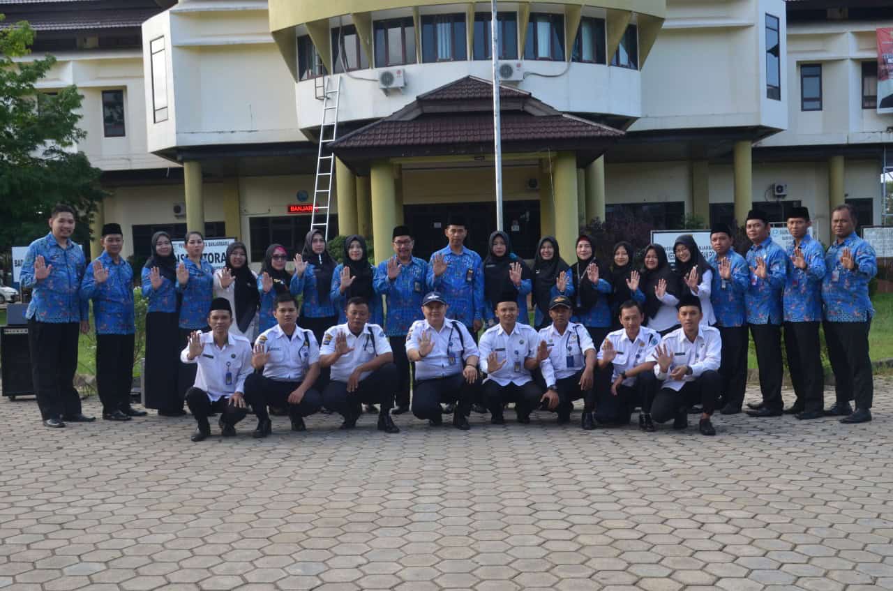 Pelaksanaan Upacara Hari Kesadaran Nasional, BNN Kota Banjarbaru Pelaksanaan Upacara Hari Kesadaran Nasional, BNN Kota Banjarbaru