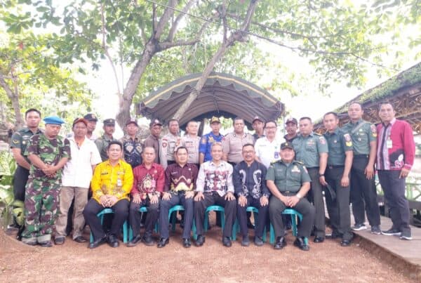 menghadiri undangan Pisah Sambut Kepala Pelaksana Harian BPBD Kota Banjarbaru