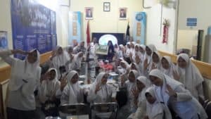 Kunjungan Santri An Najah Putri Cindai Alus Kab. Banjar