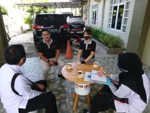 Koordinasi pelaksanaan Diseminasi Informasi melalui Placement Konten P4GN di Duta TV Banjarmasin