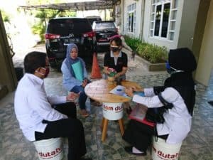 Koordinasi pelaksanaan Diseminasi Informasi melalui Placement Konten P4GN di Duta TV Banjarmasin