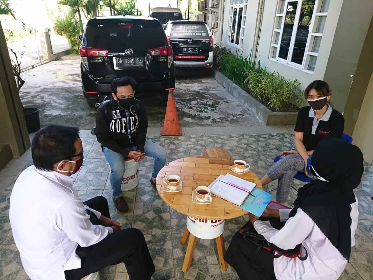 Koordinasi pelaksanaan Diseminasi Informasi melalui Placement Konten P4GN di Duta TV Banjarmasin Koordinasi pelaksanaan Diseminasi Informasi melalui Placement Konten P4GN di Duta TV Banjarmasin