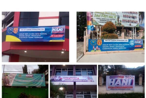 memeriahkan PRA HANI 2020 melalui Himbauan pemasangan spanduk dan Baliho di depan SKPD masing masing di wilayah Kota Banjarbaru