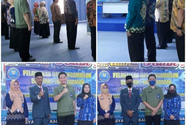 Menghadiri undangan pelantikan dan pengambilan sumpah jabatan pejabat di lingkungan BNNP Kalimantan Selatan Menghadiri undangan pelantikan dan pengambilan sumpah jabatan pejabat di lingkungan BNNP Kalimantan Selatan
