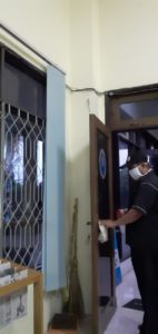 Satgas Pencegahan & Penanggulangan Covid-19 di Lingkungan BNNK Banjarbaru Kalimantan Selatan