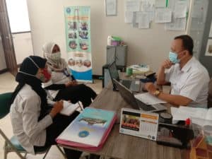 Melaksanakan Koordinasi dalam rangka pelaksanaan kegiatan Pemberdayaan Masyarakat