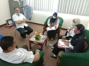 Melaksanakan Koordinasi dalam rangka pelaksanaan kegiatan Pemberdayaan Masyarakat