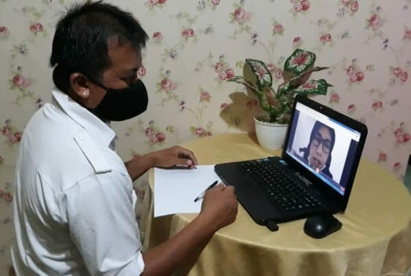 Mengikuti Undangan Pelaksanaan Pertemuan Virtual dalam rangka Monitoring dan Asistensi terkait Proses pembayaran Tunkin untuk Zona Kalimantan TA.2020