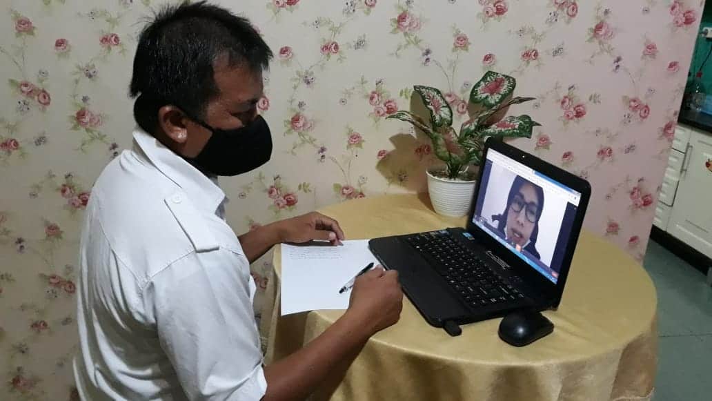 Mengikuti Undangan Pelaksanaan Pertemuan Virtual dalam rangka Monitoring dan Asistensi terkait Proses pembayaran Tunkin untuk Zona Kalimantan TA.2020 Mengikuti Undangan Pelaksanaan Pertemuan Virtual dalam rangka Monitoring dan Asistensi terkait Proses pembayaran Tunkin untuk Zona Kalimantan TA.2020