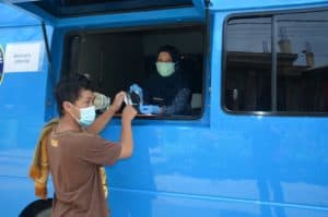 Kegiatan Diseminasi Informasi P4GN melalui Insert Konten Kepada Jamaah Masjid Darul Muttaqien Kelurahan Komet Banjarbaru.