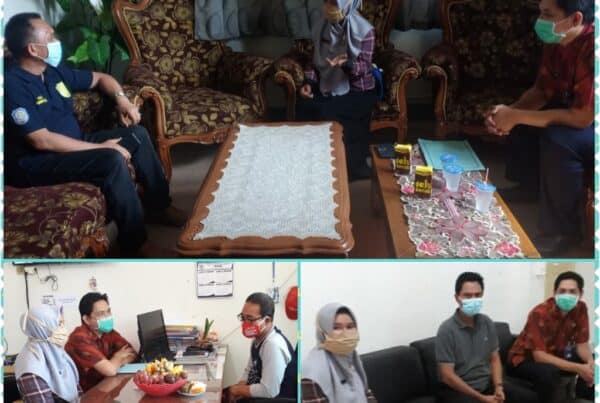 Koordinasi Ke Dinas Kesehatan dan Satpol PP Kota Banjarbaru.