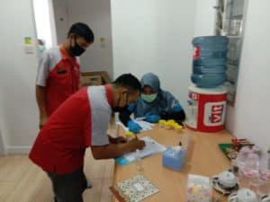 kegiatan Sosialisasi Bahaya Narkoba dan Screening test urine