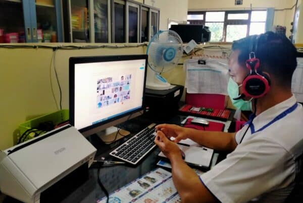 Menghadiri Pertemuan Virtual ANEV Sistem Manajemen P4GN