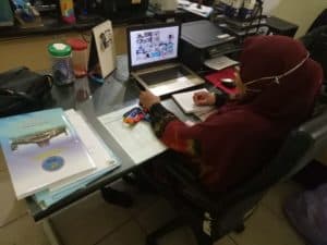 Menghadiri Pertemuan Virtual ANEV Sistem Manajemen P4GN