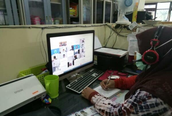 Menghadiri Pertemuan Virtual ANEV Sistem Manajemen P4GN
