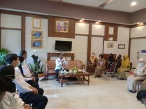 Kegiatan Screening Test Urine bagi pegawai Badan Pengelolaan Keuangan Dan Aset Daerah Kota Banjarbaru.