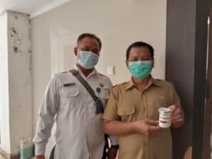Kegiatan Screening Test Urine bagi pegawai Badan Pengelolaan Keuangan Dan Aset Daerah Kota Banjarbaru.