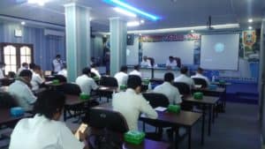 Banjarbaru- Menghadiri giat undangan Monitoring dan Evaluasi Dir Narkotika BNN RI