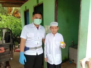 Kegiatan Screening Test Urine bagi Pondok Pesantren Salafiyah Sullamul Khairiyah