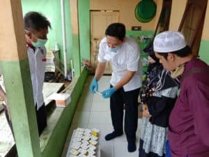 Kegiatan Screening Test Urine bagi Pondok Pesantren Salafiyah Sullamul Khairiyah