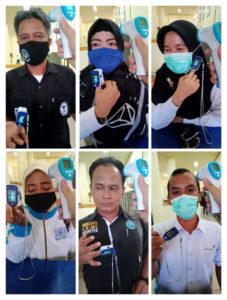 satgas Pencegahan & Penanggulangan Covid-19 di Lingkungan BNNK Banjarbaru Kalimantan Selatan Bidang Pengamanan Kantor