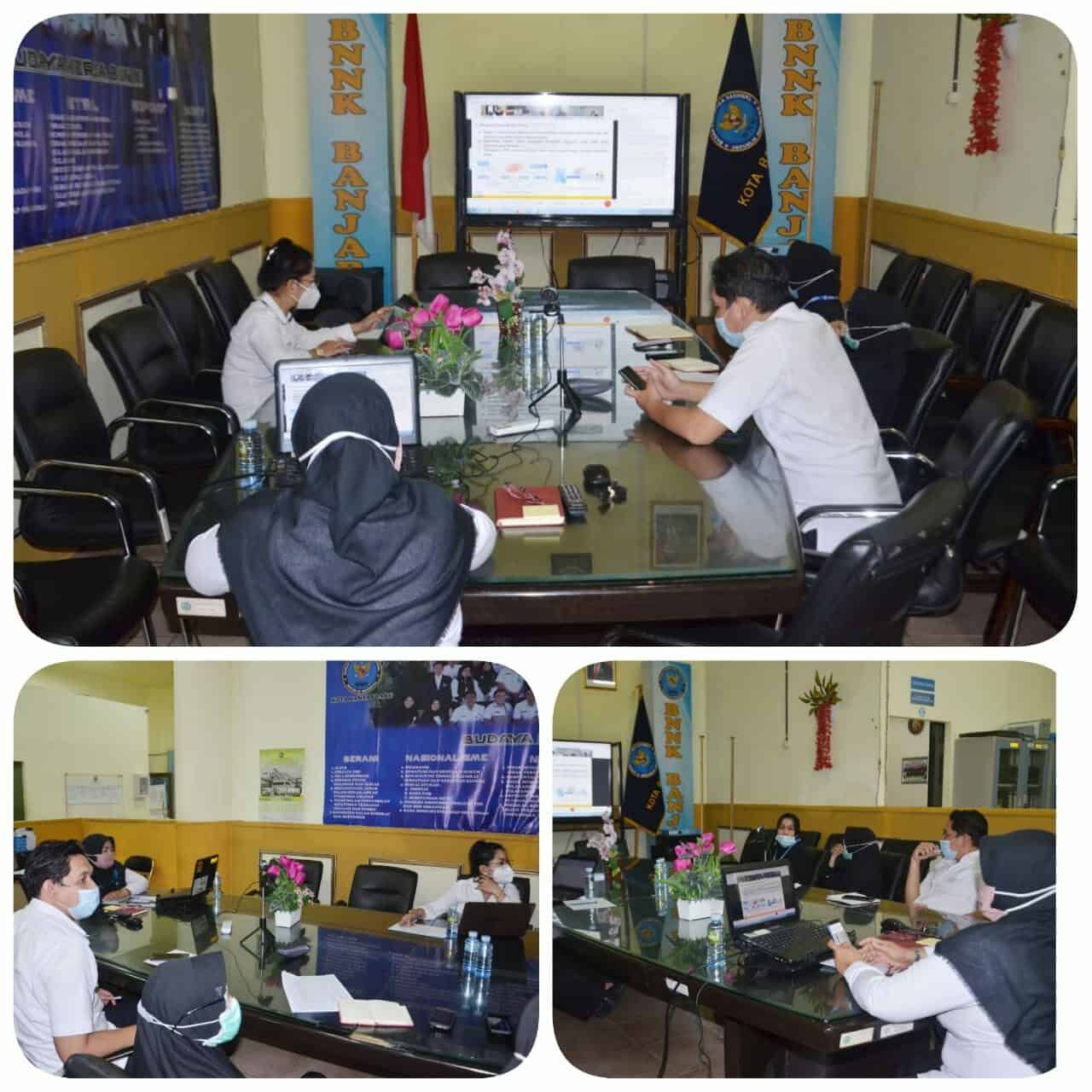 Mengikuti Kegiatan Video Conference dalam Acara Rapat Konsolidasi Biro Keuangan BNN. Mengikuti Kegiatan Video Conference dalam Acara Rapat Konsolidasi Biro Keuangan BNN.