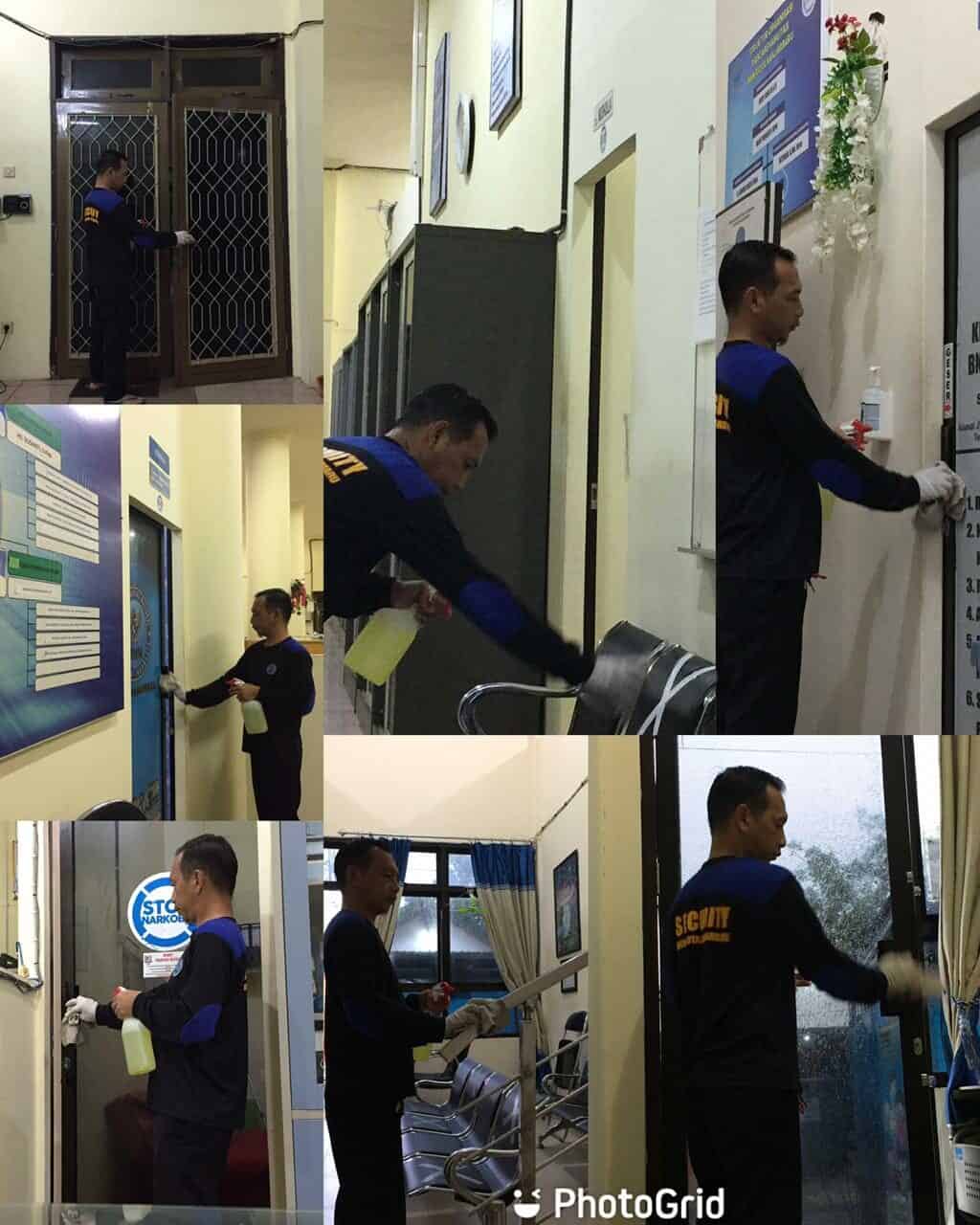 Disinfektan - Penyemprotan secara berkala semua area perkantoran BNN Kota Banjarbaru Disinfektan – Penyemprotan secara berkala semua area perkantoran BNN Kota Banjarbaru