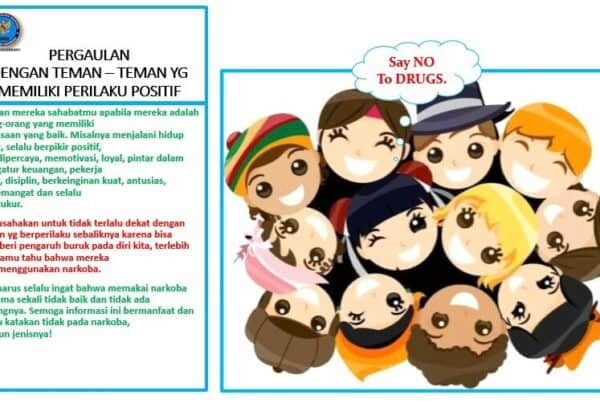 Diseminasi Informasi P4GN ” Pergaulan dengan teman yang berperilaku positif