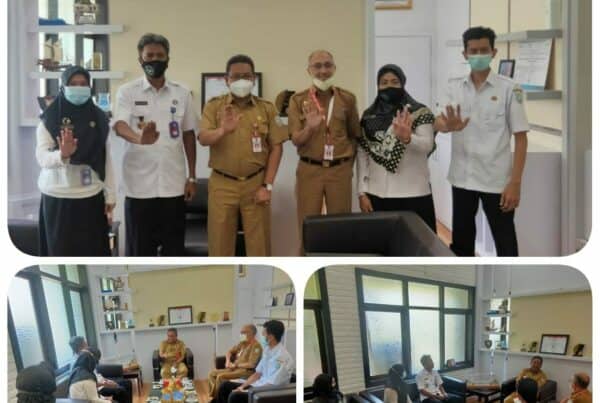 Koordinasi dengan Sekda Kab. Banjar berkaitan rayonisasi pelaksanaan P4GN