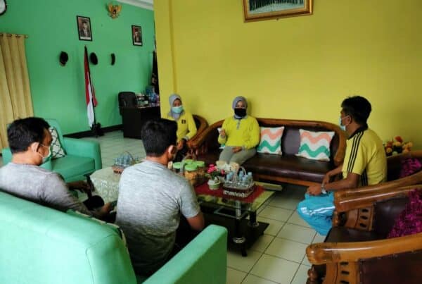 Koordinasi Kepala BNN Kota Banjarbaru dan Seksi Pemberantasan BNN Kota Banjarbaru ke Kepala Lapas Perempuan Kelas IIA Martapura Kab. Banjar.