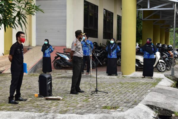 Pelaksanaan Apel Pagi Konsep Otomatis