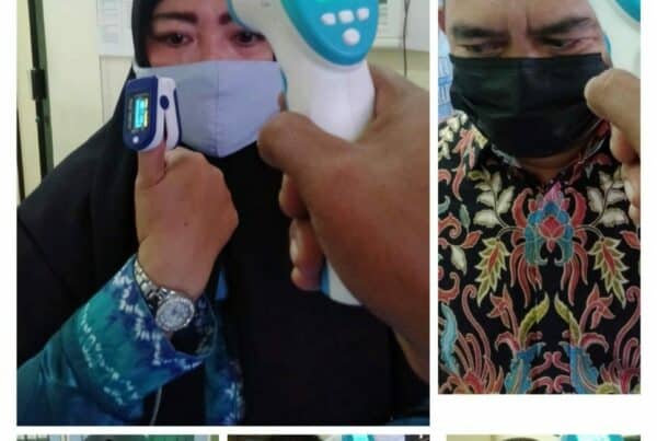 elaksanaan kegiatan Penyemprotan secara berkala semua area perkantoran dengan disinfektan elaksanaan kegiatan Penyemprotan secara berkala semua area perkantoran dengan disinfektan