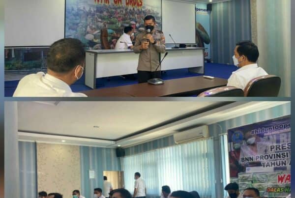 BNN Kota Banjarbaru – mengikuti Test Psikologi Senpi berempat Kantor BNNP Kal-Sel
