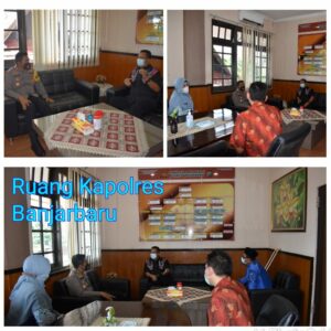 Kegiatan BNN Kota Banjarbaru – Kunjungan Silaturahmi dan perkenalan Kepala BNN Kota Banjarbaru Ke Polres Banjarbaru. Kegiatan BNN Kota Banjarbaru – Kunjungan Silaturahmi dan perkenalan Kepala BNN Kota Banjarbaru Ke Polres Banjarbaru.