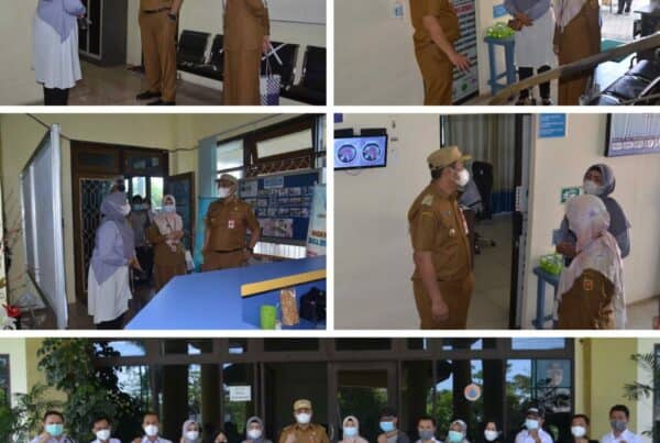 Menerima kunjungan Walikota Banjarbaru ke kantor BNN Kota Banjarbaru